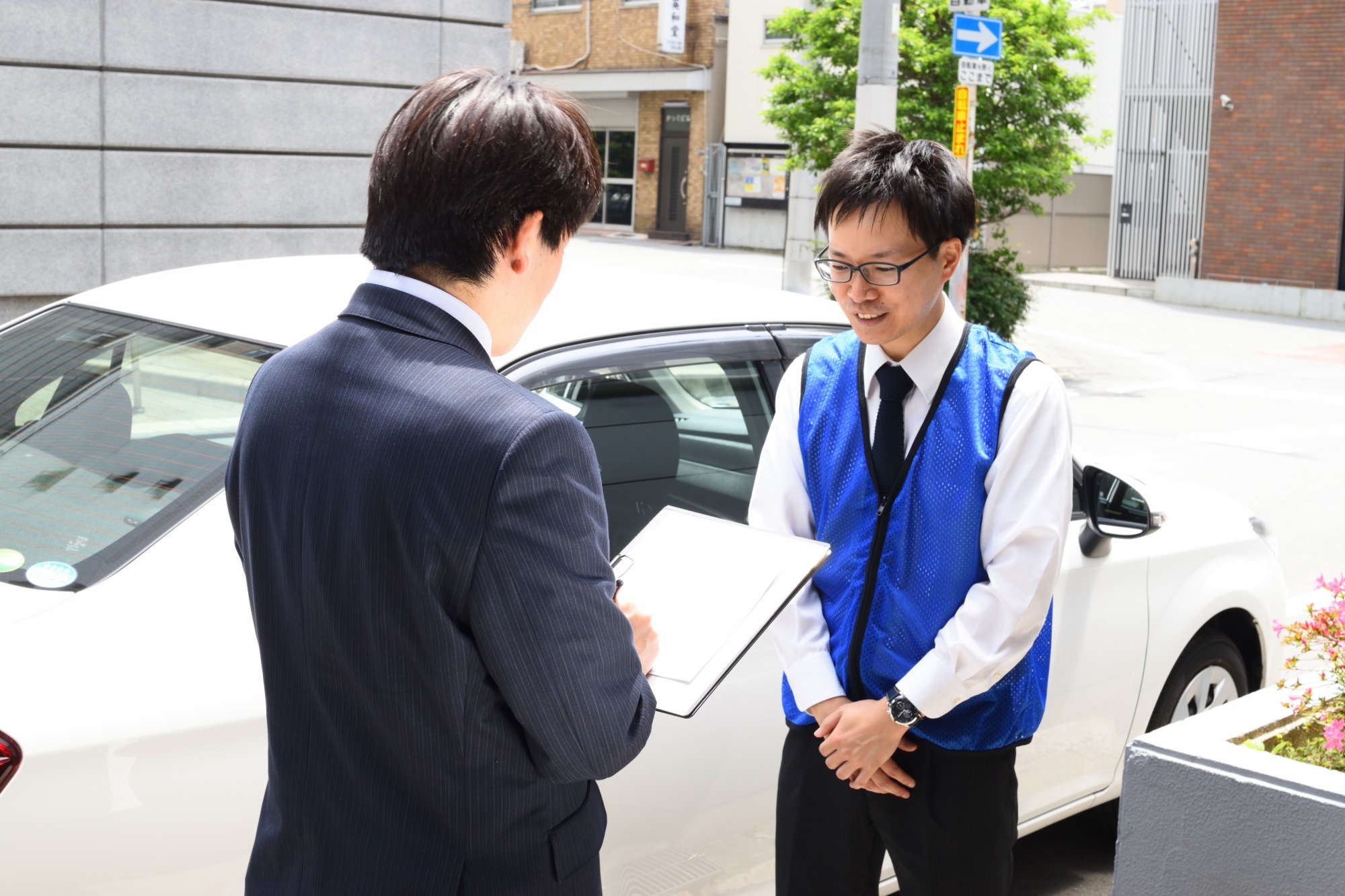 写真：男性社員